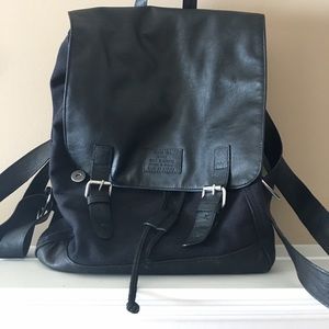Black backpack